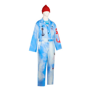 Combinaison Star's Edge Twin Blue Sky Graffiti Dark Wonderland Cosplay Bodysuit - Product Image 3