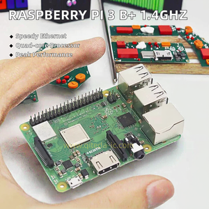 <span class=keywords><strong>Raspberry</strong></span> <span class=keywords><strong>Pi</strong></span> 3 Mô Hình <span class=keywords><strong>B</strong></span> + 64-Bit Quad-Core Cho Cánh Tay Cortex-A53 CPU Ethernet USB Khối Lưu Trữ Phát Triển Hội Đồng Quản Trị Kit - Product Image 2