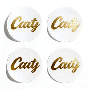 Hoja de Etiquetas <span class=keywords><strong>Adhesivas</strong></span> Impermeables Personalizables <span class=keywords><strong>para</strong></span> Gafas y Pendientes, Material de Papel con Forma y Color Personalizados, Logotipo Privado - Product Image 4