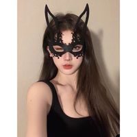 Dropshipping Cadeau HQ Atmosphère Sensation Party Masked Ball Masquerade Costume PropMysterious Half Face Mask Female Gift