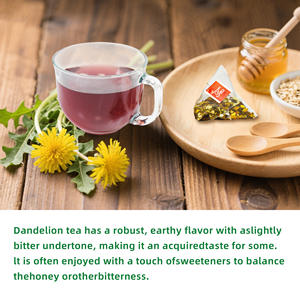 Oem Natural Herbal Saúde Suplementos Blended Fresh <span class=keywords><strong>Dandelion</strong></span> <span class=keywords><strong>Root</strong></span> Tea 10g * 10 Packs 24 Meses Vida útil - Product Image 6
