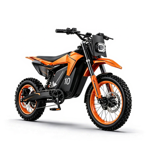 Motocicleta Eléctrica Enduro, Batería de 52V 23Ah, Motor Central sin Escobillas de 3200W de Potencia Máxima, Frenos Hidráulicos, Suspensión Completa, Bicicleta para Adultos - Product Image 1