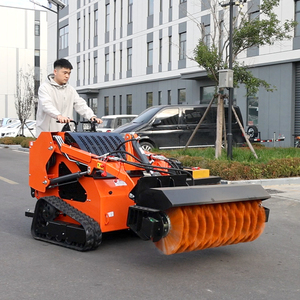 Mini-chargeuse sur chenilles compacte de 1300 mm à prix avantageux avec accessoires de déneigement à <span class=keywords><strong>vendre</strong></span> - Product Image 6
