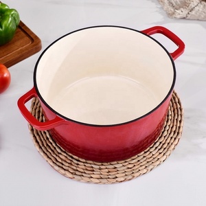 Mini-<span class=keywords><strong>cocotte</strong></span> ronde en fonte <span class=keywords><strong>émaillée</strong></span> de 10 cm avec couvercle en fonte, design minimaliste, écologique - Product Image 4