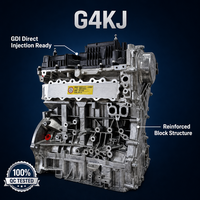 Vente en gros directe usine OEM Nouveau moteur G4KJ 2.4L GDI complet à essence pour Hyundai Ix45 Sonata Kia Optima