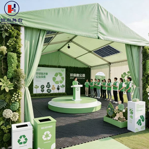 Grande Tenda di Lusso per Matrimoni, Gazebo Personalizzato in Alluminio e Vetro per Eventi e Feste all'Aperto - Product Image 3