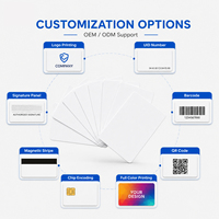 Autocollant de téléphone personnalisé avec logo RFID en PVC anti-métal, étanche, carte de visite, code QR, partage social, OEM ODM, vente en gros d'usine