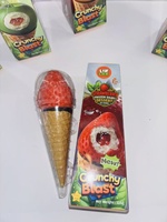 Crème glacée croustillante aux fruits LIKLAK avec une riche saveur de fruits, crème glacée et cornet croustillant aux œufs, goût riche, 115 g par bâtonnet