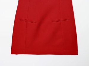 Abito Mini da <span class=keywords><strong>Donna</strong></span> 2026 Nuovo Stile Casual Elegante con Scollo a O e Tasche Decorative, Vestito Corto Retrò Chic a Maniche Corte Aderente - Product Image 5