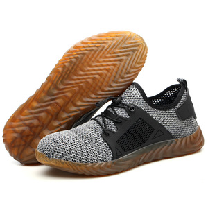 Chaussures classiques à bout en acier pour femmes et hommes, chaussures Safeti résistantes aux impacts et aux perforations, prix bon marché, qualité ISO - Product Image 6