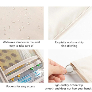 Trousse de Premiers Secours Portable Pliable à Grande Ouverture avec Fermeture Éclair pour Vente en Gros – Essentiel pour Voyages et Activités de Plein Air - Product Image 5