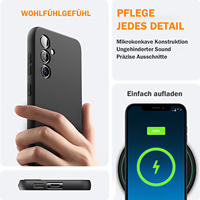 Coque de téléphone portable en silicone liquide TPU souple antichoc pour Samsung A25 A56 15 16e