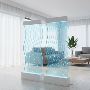 Panel Decorativo de Burbujas de Agua para Interiores, Moderno, para Bodas u Oficinas, Pantalla de Burbujas Colgante, Directo de Fábrica, Acrílico, con LED - Product Image 5