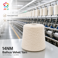 14NM Hundred Flowers Fancy Yarn,6% Wool 61% Recycled Polyester 15% Acrylic 15% Nylon 3% Spandex,Knitting Yarn for Sweater
