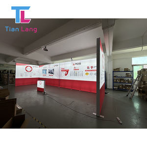 ผ้าโชว์แบบแยกส่วนบูธเรืองแสงแบบอะลูมิเนียมดีไซน์แบบแยกส่วนอุปกรณ์สำหรับงานแสดงสินค้าขนาด10X10 - Product Image 6