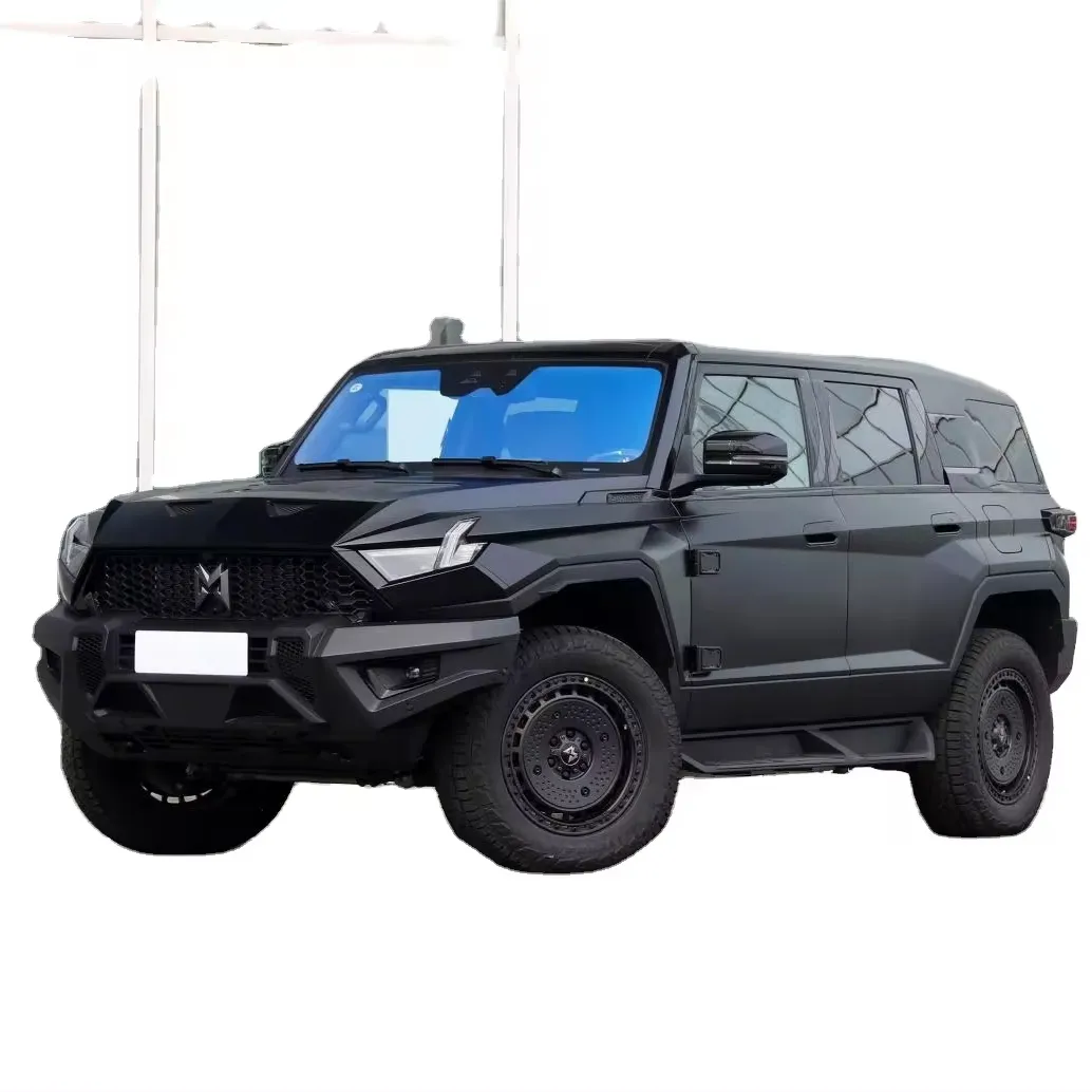 2024 model mobil Dongfeng m-hero 917 REEV 5 kursi ATV 505km 4x4 listrik SUV M hero 917 merek mewah Cina