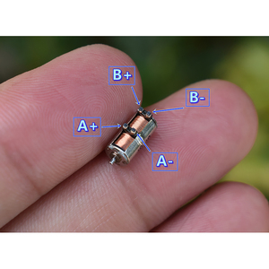 มอเตอร์สเต็ปเปอร์ขนาดเล็ก Minebea 4 มม. 5V สองเฟส สี่สาย ขนาดกะทัดรัดพิเศษ สำหรับงานที่ต้องการความแม่นยำสูง - Product Image 1