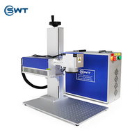 Machine de marquage laser UV 3D à focalisation dynamique 5W 10W pour graver des lunettes/ des panneaux en bois/ des bijoux
