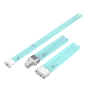 Lampe de désinfection <span class=keywords><strong>UVC</strong></span> LIGHTBEST GPL55W/4P 2G11 en forme de H 254nm, double tube lumineux compact pour la purification de l'air - Product Image 1