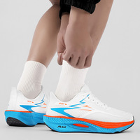 Zapatillas de Running Unisex de Tallas Grandes con Placa de Carbono, Entresuela de EVA, Parte Superior de Malla, Ultraligeras, Amortiguadoras y con Rebote (Tallas 40-45) Para Parejas