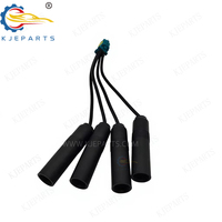 1 zu 4 Auto-RF-Antennenkabel MINI FAKRA Stecker auf Vier DIN Buchsen Koaxialkabel für Fahrzeug FM AM GPS 4G