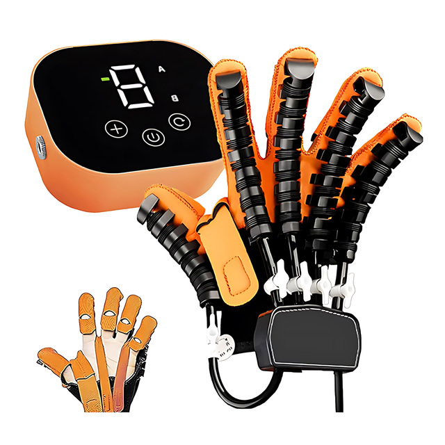 Upgrade Electrical Exerciser Hand Therapy Stroke Hand Fingers Training Robotic Rehabilitation Robot Gloves