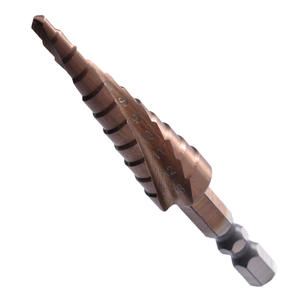 ดอกสว่านเจาะรูเหล็กแบบเกลียวความเร็วสูง 3-13 มม. ดอกสว่านโคบอลต์แบบขั้นบันได ก้านหกเหลี่ยม สำหรับเครื่องเจาะไฟฟ้า - Product Image 5