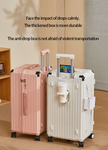 <span class=keywords><strong>Silla</strong></span> de cuero de viaje Trolley Bag Tamaño de la cabina Duffle Trolley Travel Bag ABS PC Travel Trolley Bag - Product Image 3