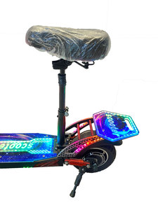 Scooter Eléctrico XFY ODM y OEM de 10 Pulgadas con Asiento, Amortiguadores Delanteros/Traseros, Todoterreno, Arranque NFC, Plegable e Impermeable, hasta 65 km/h - Product Image 3