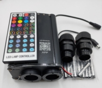 Kit de voiture de lumière de fibre optique moteur de lumière étoiles filantes météore Machine contrôle d'application pour plafond de ciel étoilé