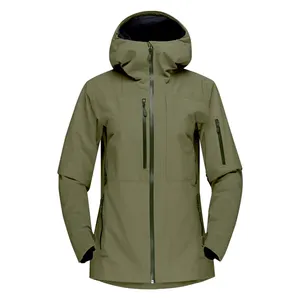2024 New Design Wear Waterproof Jacket And Candy Series Colourful Women's Windproof Hiking Jacket