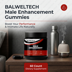 Gomitas de Apoyo Masculino al por Mayor de Fábrica OEM, Potenciador de Energía Diaria, Cuidado Suave con Raíz de Maca, Muira Puama y Epimedium - Product Image 2