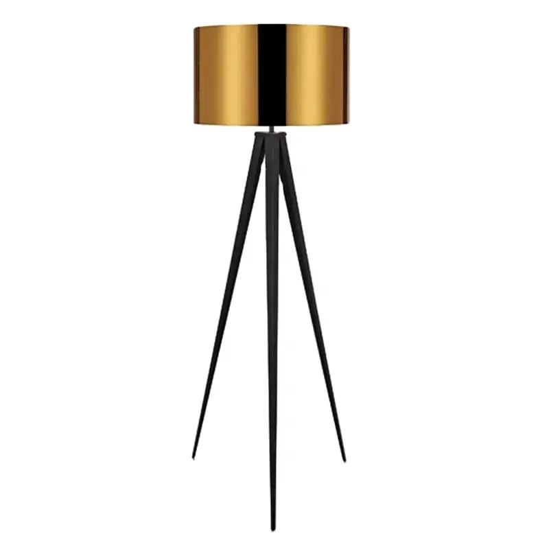 Contemporary Hotel Design Living Room Adjustable Tripod Standing Lampshade For Floor Lamps