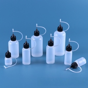 Botella de HDPE de 10 ml con tapa de <span class=keywords><strong>aguja</strong></span> <span class=keywords><strong>para</strong></span> inyección de pigmento de tatuaje y <span class=keywords><strong>relleno</strong></span> de grasa blanda - Product Image 3