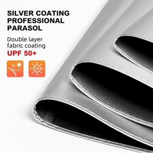 Paraguas con Recubrimiento Plateado para Sol y Lluvia, Protección UV, Personalizado con Logotipo, para Regalos Corporativos, Regalos de Bienvenida, Regalos para Equipos - Product Image 3