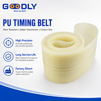 Courroie de distribution transparente GOODLY PU pour fil T10 9090 250 OEM, réduction du bruit, pour imprimeries, en caoutchouc naturel, pour ferme, emballage