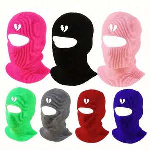 Máscara de Esquí de Invierno Cálida de Alta Calidad, Personalizada, Deportiva, de Una Pieza, Tejida, Cubre Toda la Cara, 100% Acrílica, Resistente al Viento, para Pesca y Uso Diario - Product Image 2