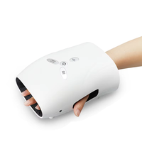 EMOKA Luftdruck-Handmassagegerät mit Vibration, Wärme und Zeitsteuerung zur Schmerzlinderung