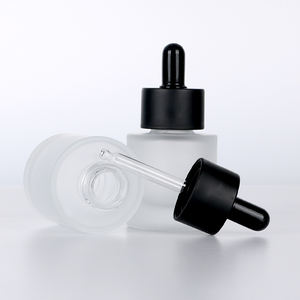 Envases de Vidrio para Suero de 40 ml, 60 ml y 130 ml, Botellas con Gotero Negras, Envases Cosméticos de Lujo Únicos para el Cuidado de la Piel, Serigrafía - Product Image 6