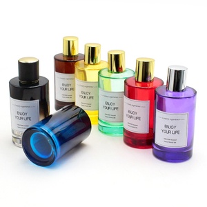 Fengjun mờ màu vàng tím trang sức nước hoa chai nước hoa chai độc quyền 100 ml chai nước hoa với Hộp bao bì - Product Image 5