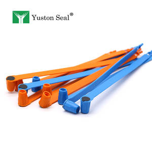 Sceau <span class=keywords><strong>de</strong></span> sécurité en plastique inviolable à taille fixe, non réglable, jetable, avec numéro laser pour colis express, hôpitaux et services postaux - Product Image 1