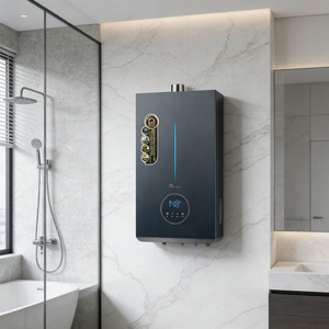 Scaldabagno Istantaneo a <span class=keywords><strong>Gas</strong></span> ed Elettrico in Acciaio Inossidabile con Display LED e Temperatura Costante per Uso Domestico - Vendita all'Ingrosso dalla Fabbrica - Product Image 4