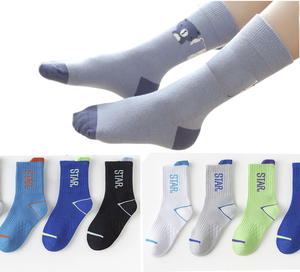 جوارب محبوكة رائعة للفتيان بتصميم أنبوب بسيط للبيع بالجملة جوارب كرة قدم مخلل للأطفال الصغار - Product Image 2