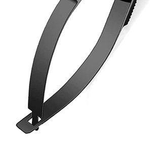 Tijeras Profesionales Curvas de Acero Inoxidable para Cejas, para Diestras, para Mujeres, para Recortar y Dar Forma a las Cejas, Herramienta para el Cuidado Facial - Product Image 4