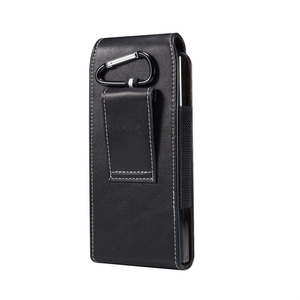 Funda Universal de Cuero PU para Teléfono Samsung Z Fold 7 6 5 4 y <span class=keywords><strong>3</strong></span> 5G, con Clip para Cinturón, Funda Tipo Holster, Bolsa de Cintura - Product Image 5