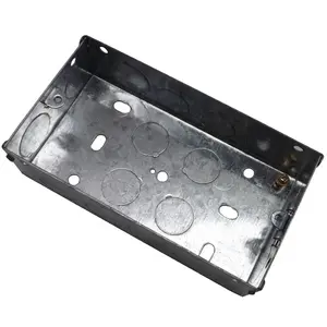 electric junction box british standard galvanized steel junction box