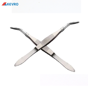Industrial Grade Stainless Steel Tweezers 14cm 16cm 18cm Different Types Of Blunt End/Straight End Anti-Magnetic Tool - Product Image 4