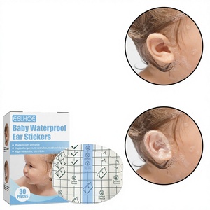 EELHOE Autocollants d'oreille imperméables et respirants à haute élasticité pour bébé, protection contre l'eau et le shampoing lors <span class=keywords><strong>de</strong></span> la baignade - Product Image 1