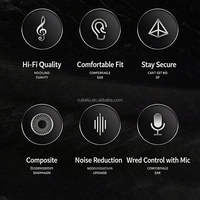 Écouteurs intra-auriculaires filaires E10 de 1,2 m avec port Type-C et jack 3,5 mm pour PC, idéaux pour le gaming/le streaming en direct, avec réduction de bruit légère