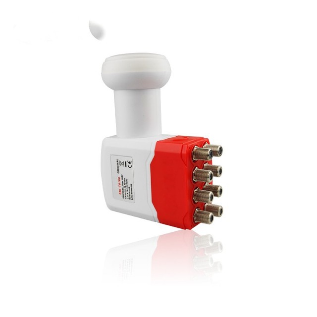 SSI-T8100 Original Universal Octo LNB HD FHD Satellite Receiver Lnb Digital Ku Band C Band Eight Output Octo LnbF